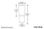 Diode Dynamics 1156 LED Bulb HP48 LED - Red (Pair)