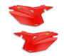 Cycra 14-17 Honda CRF250R Side Number Panels - Red