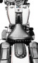 Mustang 04-21 Harley Sportster 4.5 Wide Touring Solo Seat w/Driver Backrest - Black