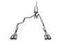 Corsa 2022-2024 Chevrolet Silverado 1500 Cat-Back Dual Rear Exit with Twin 4in Polished Tips