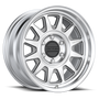 Raceline 952MC Aero 17x9in / 5x139.7 BP / -12mm Offset / 106.5mm Bore - Machined Wheel