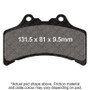 EBC 93-96 Yamaha GTS 1000 Front Left FA-SFA-X Brake Pads