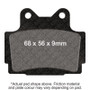 EBC 1987 Yamaha SRX 250 51Y/52E/1JA Front Left/Right Sintered HH/R Brake Pads