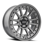 Mayhem 8305 Compass 17x9 / 5x127 BP/ -6mm Offset / 78.1mm Hub Matte Gunmetal w/Blk Bolt Wheel