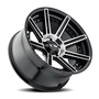 ION Type 149 20x9 / 8x180 BP / -12mm Offset / 124.1mm Hub Black/Machined Wheel