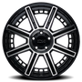 ION Type 149 20x10 / 6x135 BP / -24mm Offset / 87.1mm Hub Black/Machined Wheel