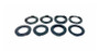 Torque Solution 08-14 Subaru WRX STI Billet Aluminum Rear Subframe Lockdown - Black
