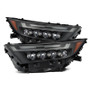 AlphaRex 19-23 Toyota RAV4 NOVA LED Projector Headlights Black