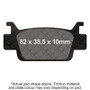 EBC 05-11 Honda TRX 500 Fourtrax Foreman Front Left/Right R Series Sintered Brake Pads