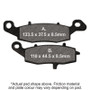 EBC 09-10 Kawasaki ER 6N ER 650 Front Left FA-SFA-X Brake Pads