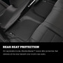 Husky Liners 05-23 Ford Econoline WeatherBeater Black Floor Liners