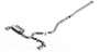 Borla 22-23 Hyundai Kona N 2.0L 4 CYL. Turbo AT/MT ATAK Catback Exhaust Bright Chrome