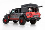 Go Rhino 19-21 Jeep Gladiator XRS Overland Xtreme Rack - Black