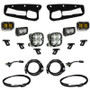 Baja Designs 21-22 Ford Bronco w/Steel Bumper S2 SAE Pro Fog Pocket Light Kit - Amber
