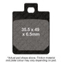 EBC 97-05 Piaggio LT 50 Front Left/Right FA-SFA-X Brake Pads