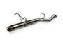 ISR Performance Series II - EP Single Tip Blast Pipe Exhaust - Resonated - 89-94 Nissan 240sx (S13)
