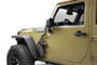 Go Rhino 07-18 Jeep Wrangler JK/JKU Front Fender Jack Mount for Hi-Lift Jack - Tex. Blk
