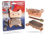 EBC 86-91 Honda CR 80 R Front Left/Right MXS Series Brake Pads