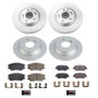 Power Stop 20-21 Kia Soul Front & Rear Z17 Coated Brake Kit