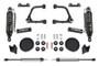 Fabtech 2022 Toyota Tundra 4WD Factory Rear Coils 3in UCA Sys w/Fr Dirt Logic 2.5 Resi C/O Rr Coil