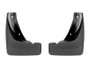 WeatherTech 22-23 Hyundai Santa Cruz (Does Not Work w/Fender Flares) No Drill Front MudFlaps - Black