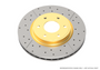 DBA 09-17 Volkswagen Passat CC 2.0T Rear Drilled & Slotted Street Series Rotor
