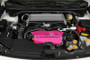 PERRIN 22-26 Subaru WRX Pulley Cover - Hyper Pink (TALL - For Use w/o PERRIN AOS)