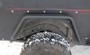 Fishbone Offroad 97-06 Jeep Wrangler TJ Steel Tube Fenders Rear 3In Flare - Blk Textured Powdercoat