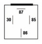 Hella Relay Mini Iso Alt 4 Pole 24V Spst Bkt