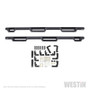 Westin 17-22 Ford F-250/350 Crew Cab 6.75ft Bed HDX Drop W2W Nerf Step Bars - Tex. Blk