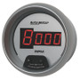 AutoMeter Gauge Tach 3-3/8in. 10K RPM In-Dash Digital Silver Dial W/ Red Led