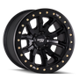 Dirty Life 9303 DT-1 17x9 / 5x127 BP / -12mm Offset / 78.1mm Hub Matte Black Wheel - Beadlock