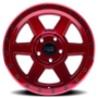 Dirty Life 9315 Compound 17x9 / 6x139.7 BP / -12mm Offset / 106mm Hub Crimson Candy Red Wheel