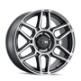 ION Type 146 20x9 / 8x165.1 BP / 18mm Offset / 125.2mm Hub Matte Black W/Machined Dart Tint Wheel