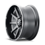 ION Type 143 17x9 / 8x165.1 BP / 18mm Offset / 125.2mm Hub Matte Black Wheel
