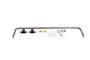 Hellwig 08-14 Polaris RZR S800 Solid Heat Treated Chromoly 3/4in Rear Sway Bar
