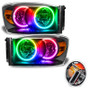 Oracle 07-08 Dodge Ram SMD HL - Black - ColorSHIFT