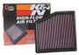 K&N 17-18 Chrysler Pacifica V6 3.6L F/I Replacement Drop In Air Filter
