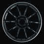 Advan RZII 17x9.0 +45 5x114.3 Racing Gloss Black Wheel
