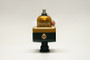 Fuelab 575 High Pressure Adjustable Mini FPR Blocking 25-65 PSI (1) -6AN In (2) -6AN Out - Gold