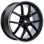 BBS CI-R 20x8.5 5x112 ET42 Satin Black Polished Rim Protector Wheel -82mm PFS/Clip Required