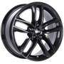 BBS SX 17x7.5 5x120 ET43 CB72.5 Crystal Black Wheel