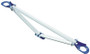 Cusco Type OS Rear Add-On V-Brace Subaru Impreza GC8-GDA GDB (Cannot be used w/o 666 541 A)