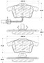 StopTech Performance 07-09 Mazda 3 Front Brake Pads