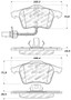 StopTech Performance 07-09 Mazda 3 Front Brake Pads