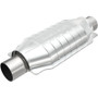 MagnaFlow Univ Cat Conv 2.25in Inlet/Outlet Ctr/Ctr Oval 12in Body L x 6.5in W x 16in Overall L