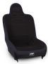 PRP Premier High Back Suspension Seat- Black/Purple Tweed