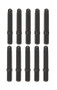Moroso M6-1.00 x 38mm Black Oxide Bullet Nose Stud Kit - 10 Pack