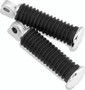 Bikers Choice Chrome Cap Rider Pegs Male Mount Style Replaces H-D 49117-77T