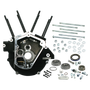 S&S Cycle 92-99 BT w/ Stock Bore Super Stock Alternator Syle Crankcase - Wrinkle Black